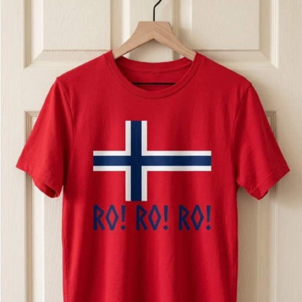 Norway Ro! Unisex T-Shirt, 2026 World Cup Football Norwegian Team Chant Shirt